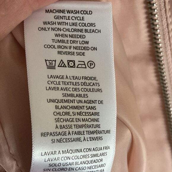 Ralph Lauren Wind -Rain Zipper coat and button closure Sz Petit S NWT Hale Rose - Picture 13 of 14